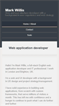 Mobile Screenshot of markwillis.co.uk